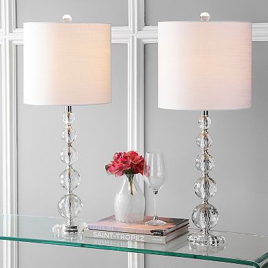 Nala Crystal Led Table Lamp (set Of 2)