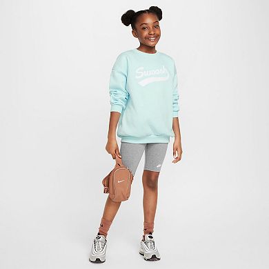 Girls 8-20 Nike Sportswear Club Fleece Oversized Crewneck Sweatshirt