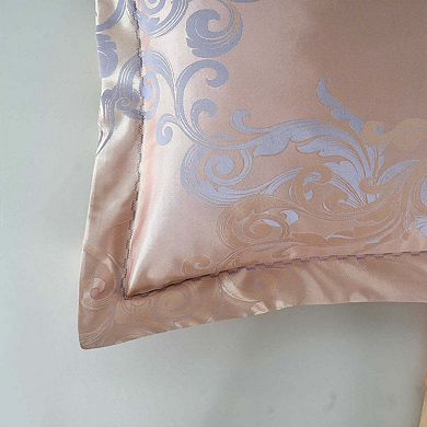 Dolce Mela Duvet Cover Set Jacquard Top & 100% Cotton Inside