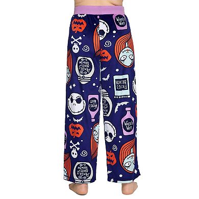 Disney's The Nightmare Before Christmas Plus Size Sueded Fleece Pajama Pants