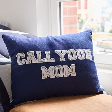 The Big One® "Call Your Mom" Decorative Pillow