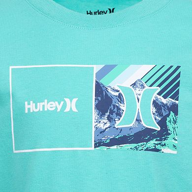 Boys 4-7 Hurley Mountain Logo Long Sleeve T-shirt