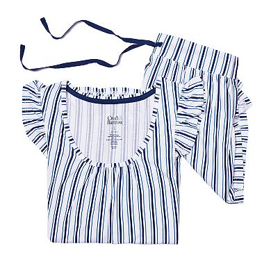 Women's Croft & Barrow® Sleeveless Pajama Shirt & Pajama Shorts Set