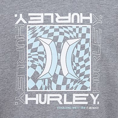 Boys 8-20 Hurley Checkered Box Long Sleeve T-shirt