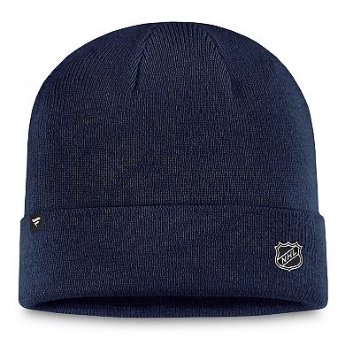 Men's Fanatics Branded  Navy Washington Capitals Authentic Pro Cuffed Knit Hat