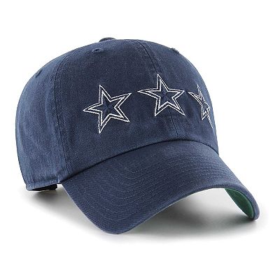 Men's '47 Navy Dallas Cowboys Bankroll Clean Up Adjustable Hat