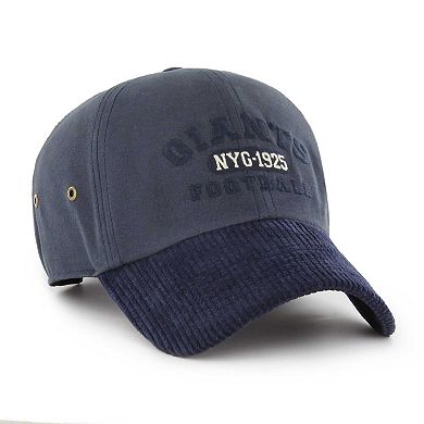 Men's '47 Navy New York Giants Ridgeway Clean Up Adjustable Hat