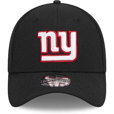 Men's New Era Black New York Giants  Main 39THIRTY Flex Hat