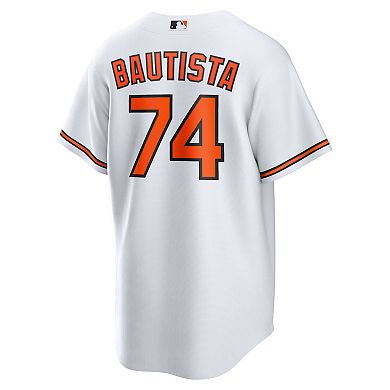 Men's Nike Felix Bautista White Baltimore Orioles Replica Player Jersey