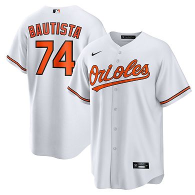 Men's Nike Felix Bautista White Baltimore Orioles Replica Player Jersey