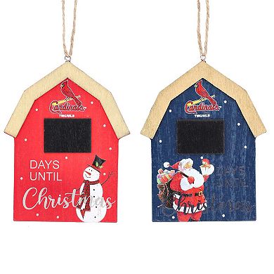 St. Louis Cardinals 2-Pack Countdown Ornament Set