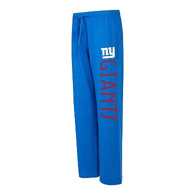 Women's Concepts Sport Royal/Red New York Giants Muscle Tank Top & Pants Lounge Set