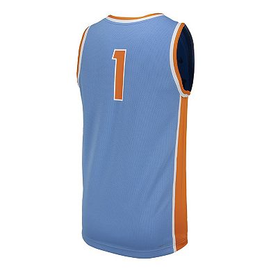 Unisex Nike #1 Light Blue Tennessee Volunteers Team Replica Basketball Jersey