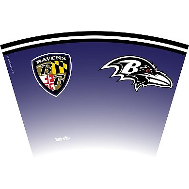 Tervis  Baltimore Ravens 24oz NFL 2 PACK Genuine & Forever Fan