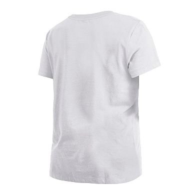Women's New Era White San Antonio Spurs 2023/24 City Edition T-Shirt
