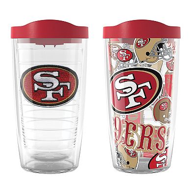 Tervis San Francisco 49ers Two-Pack 16oz. Allover Classic Tumbler Set