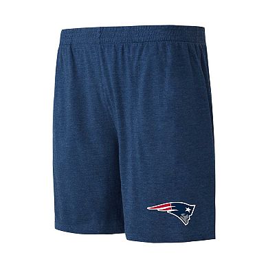 Men's Concepts Sport Navy/Red New England Patriots Meter T-Shirt & Shorts Sleep Set