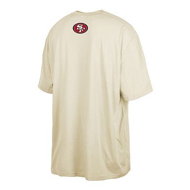 Men's New Era  Cream San Francisco 49ers 2023 NFL Draft Big & Tall T-Shirt