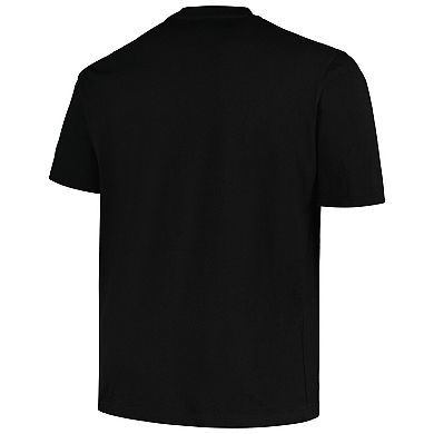 Men's Profile Black Ohio State Buckeyes Big & Tall Pop T-Shirt