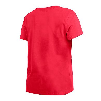 Women's New Era Red Portland Trail Blazers 2023/24 City Edition T-Shirt