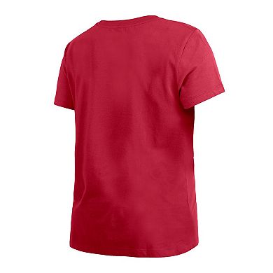 Women's New Era Red Denver Nuggets 2023/24 City Edition T-Shirt