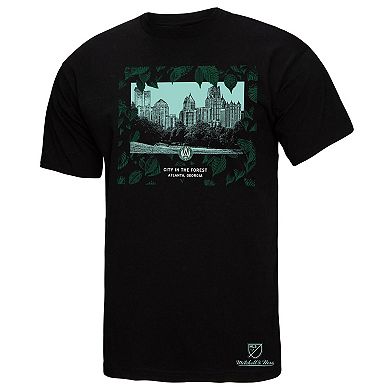 Men's Mitchell & Ness Black Atlanta United FC Canopy T-Shirt