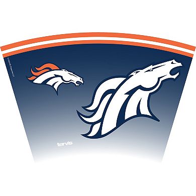 Tervis  Denver Broncos 24oz NFL 2 PACK Genuine & Forever Fan