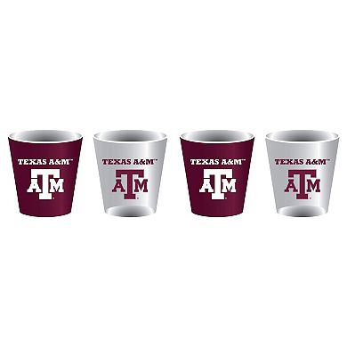 Texas A&M Aggies Four-Pack Shot Glass Set