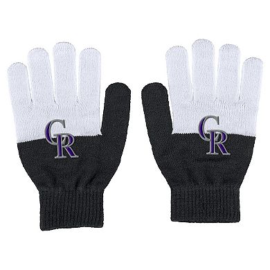 Women's WEAR by Erin Andrews Colorado Rockies Color-Block Gloves