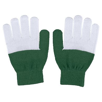 Women's WEAR by Erin Andrews New York Jets Color-Block Gloves