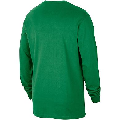 Men's Nike Green Oregon Ducks Slam Dunk Long Sleeve T-Shirt