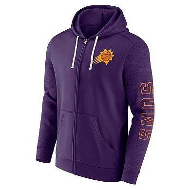 Men's Fanatics Branded Purple Phoenix Suns Offensive Line Up Full-Zip Hoodie