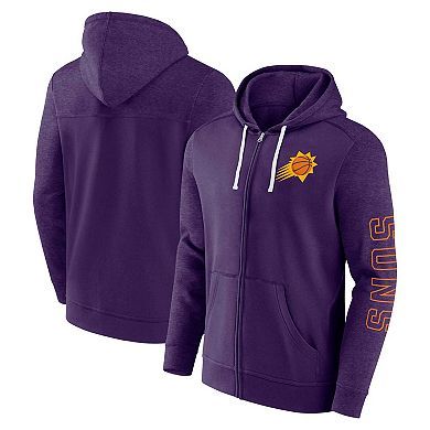 Men's Fanatics Branded Purple Phoenix Suns Offensive Line Up Full-Zip Hoodie