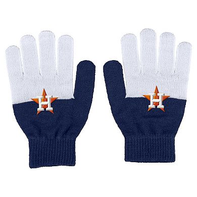 Women's WEAR by Erin Andrews Houston Astros Color-Block Gloves