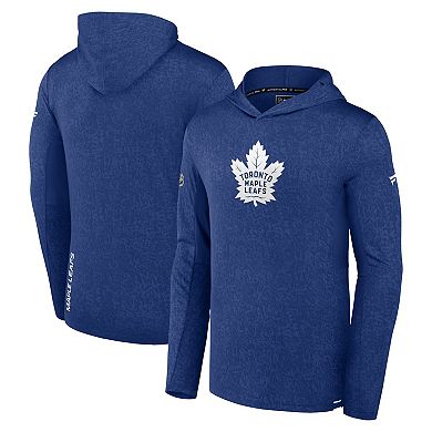 Men's Fanatics Branded  Blue Toronto Maple Leafs Authentic Pro Lightweight Pullover Hoodie