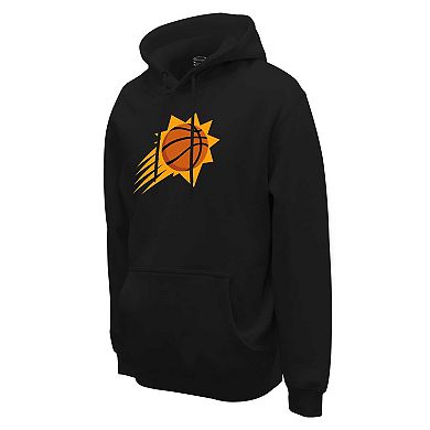 Unisex Stadium Essentials Black Phoenix Suns Primary Logo Pullover Hoodie