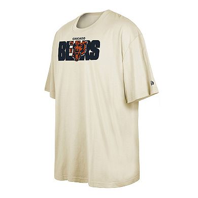 Men's New Era  Cream Chicago Bears 2023 NFL Draft Big & Tall T-Shirt