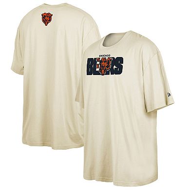 Men's New Era  Cream Chicago Bears 2023 NFL Draft Big & Tall T-Shirt