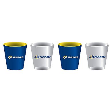 Los Angeles Rams Four-Pack Shot Glass Set