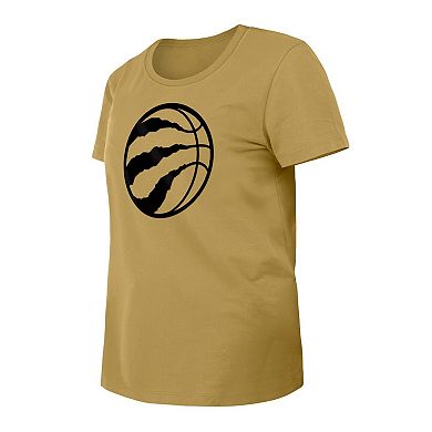 Women's New Era Tan Toronto Raptors 2023/24 City Edition T-Shirt