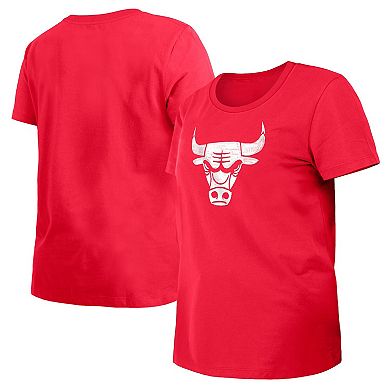 Women's New Era Red Chicago Bulls 2023/24 City Edition T-Shirt