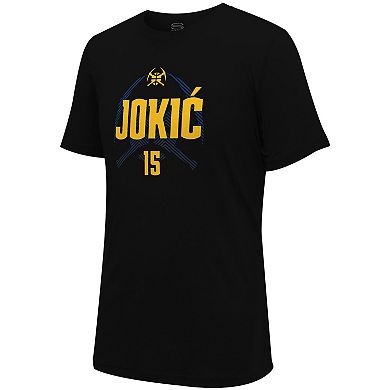 Unisex Stadium Essentials Nikola Jokic Black Denver Nuggets 2023/24 City Edition Player Graphic T-Shirt