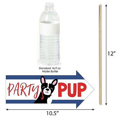 Big Dot Of Happiness Funny Pawty Like A Puppy - Dog Party Photo Booth Props Kit - 10 Piece