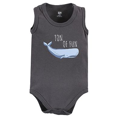 Infant Boy Cotton Sleeveless Bodysuits