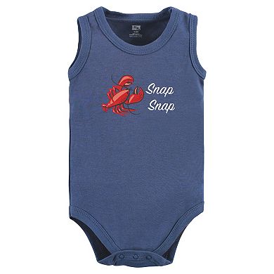 Infant Boy Cotton Sleeveless Bodysuits