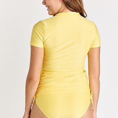 Women's Half-Zip Adele Swim Top