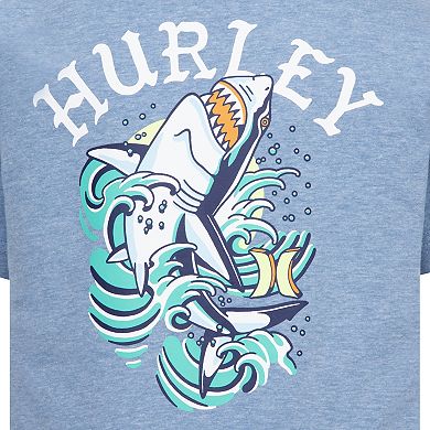 Boys 4-7 Hurley Shark Flash Short Sleeve T-shirt