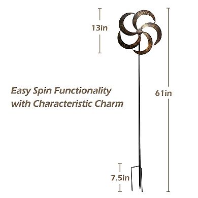 Kinetic Wind Spinner for Outdoor Yard Lawn and Garden