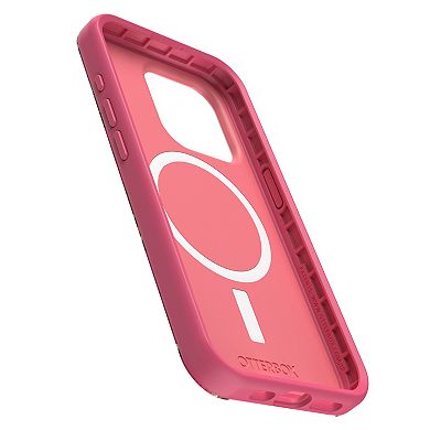OtterBox Symmetry MagSafe Case for Apple iPhone 15 Pro -Realtree Flamingo Pink