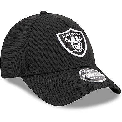 Men's New Era Black Las Vegas Raiders  Main B-Dub 9FORTY Adjustable Hat